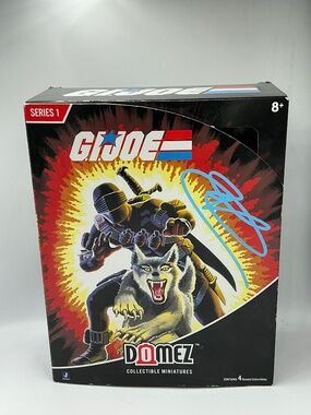 G.I. Joe Autographed Ray Park Domez Series 1 4-Pack Snake Eyes Collector Set
